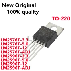 Pack of 10 Voltage Stabilizers and Reducers TO - 220 In Stock (LM2596T - 5.0)