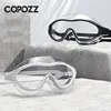 Professional Anti-Fog Men Women Swimming Goggles UV Protection Adjustable Swimming Glasses Large Frame Silicone Pool Eyewear 1