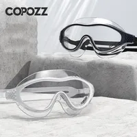 Professional Anti-Fog Men Women Swimming Goggles UV Protection Adjustable Swimming Glasses Large Frame Silicone Pool Eyewear 1