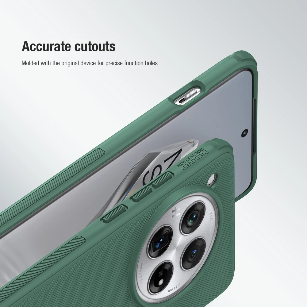 For OnePlus 12 Magsafe Case NILLKIN Super Frosted Shield Pro Ultra-Thin Phone Cover For OnePlus 12 TPU Soft Edge Anti Drop Case