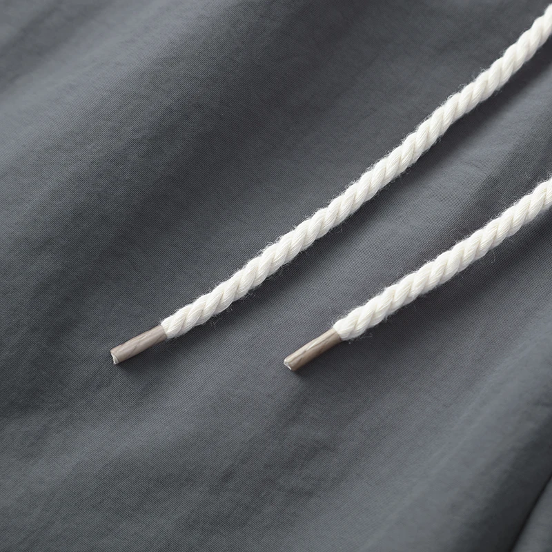 Men's Summer High Waist Striped Pockets Elastic Sports Casual Loose Trousers Fashion Preppy Style Office Lady Vintage Shorts