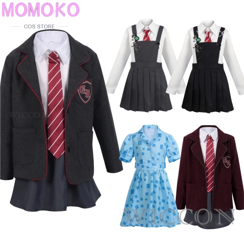 Film Matilda Costume Cosplay Uniforme Scolastica Cappotto Gonna Cravatta Roald Dhls Matilda Il Costume Musicale Vestito Bambini Per Ragazze Donne