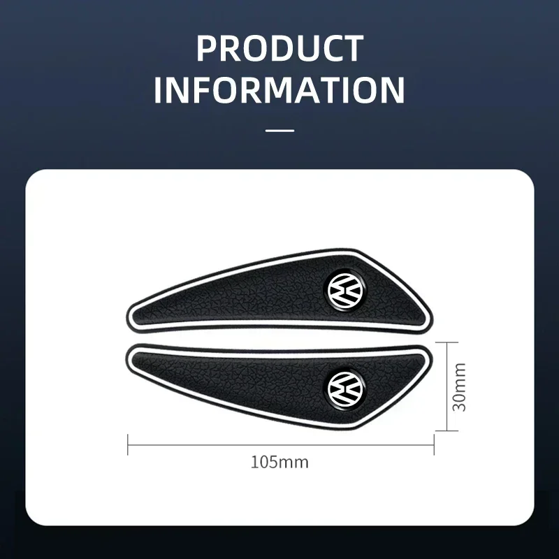 2025년 신제품 4개입 보호 스트립 자동차 측면 도어 엣지 프로텍터 (폭스바겐 VW 제타 폴로 T4 T5 T6 샤란 투아렉 용)