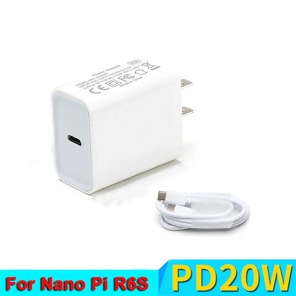 

20 Вт PD источник питания для Nano Pi R6S/R6C/R5C/VisionFive 2 и многое другое