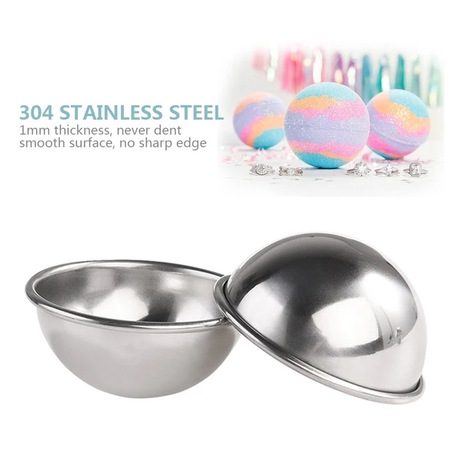 Stainless Steel Bath Bomb Molds