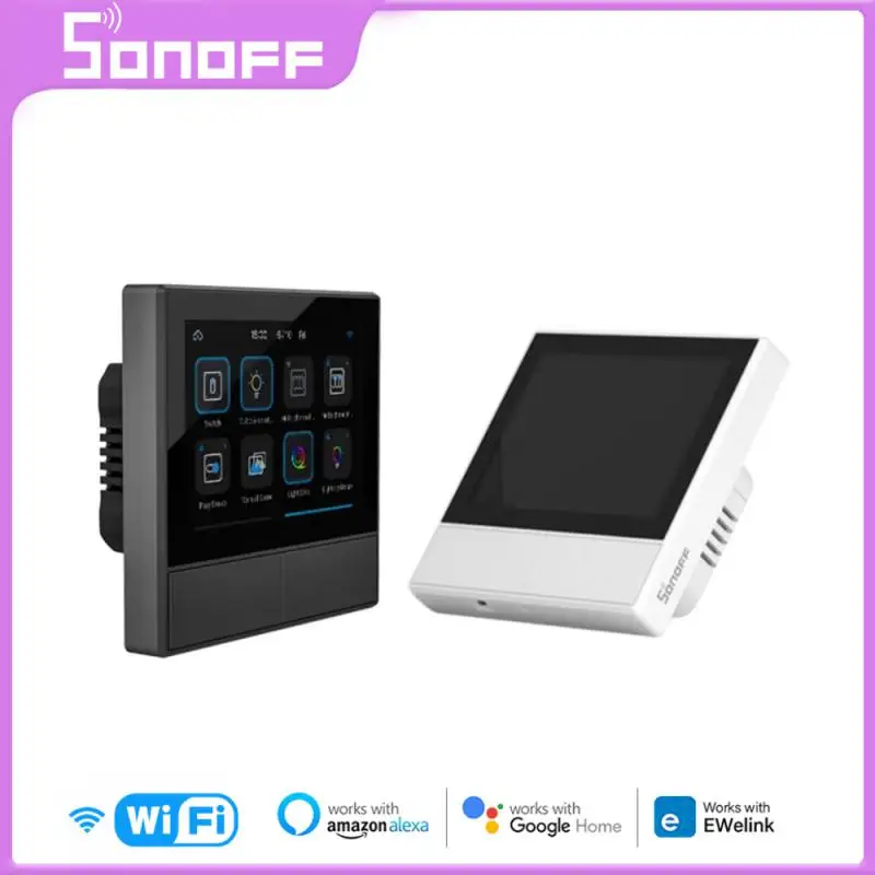 

SONOFF NS Panel WIFI Smart Scene Wall Switch EU/ US Smart Thermostat Display Switch Control Support Ewelink Alexa Google Home