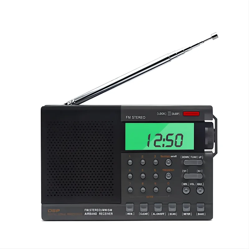 

Портативная многофункциональная авиационная Радиостанция FM/SW/MW/Air