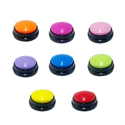 Funny Recordable Talking Dog Buttons - Portable Pet Communication Toy Set (8pcs)