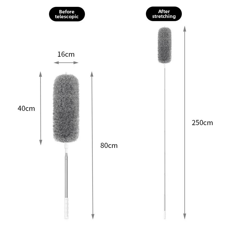 1 pezzo 250 cm - Grigio