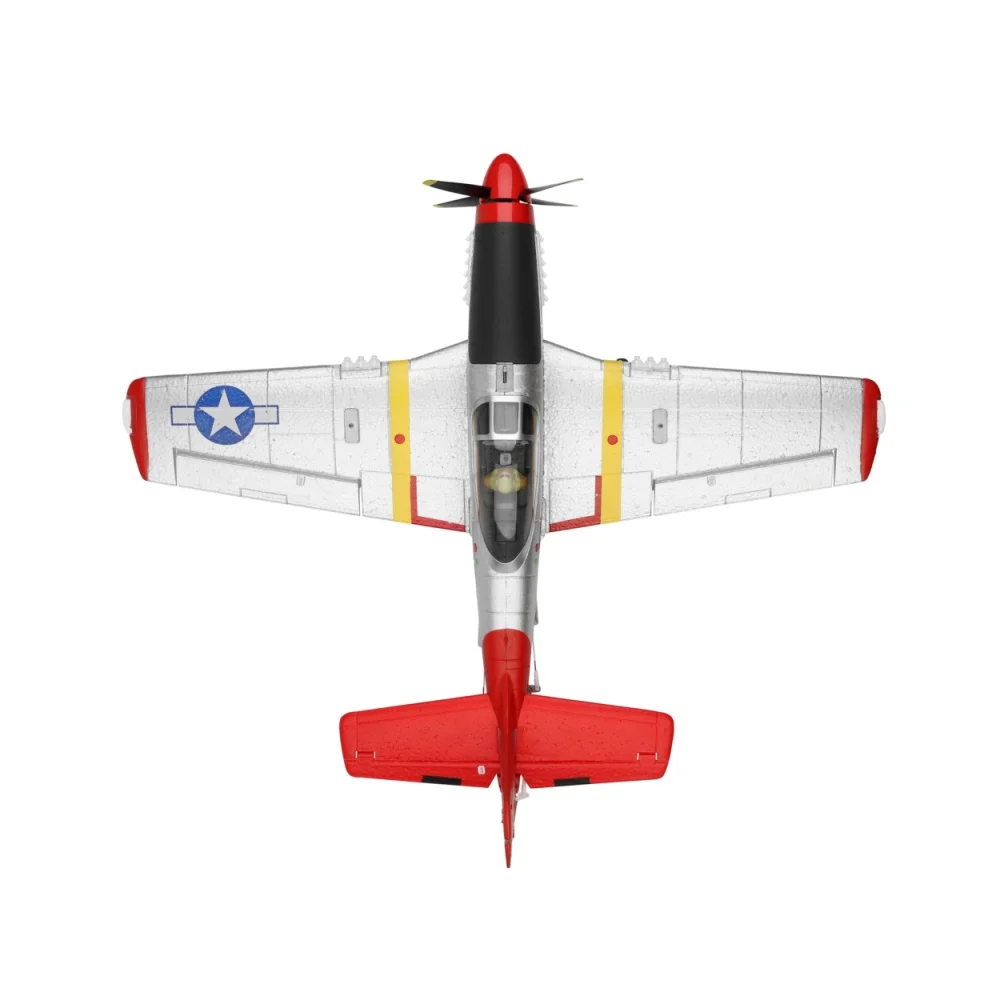 XK A280 P-51 Mustang 3D/6G – O Avião RC Ideal Para Iniciantes Que