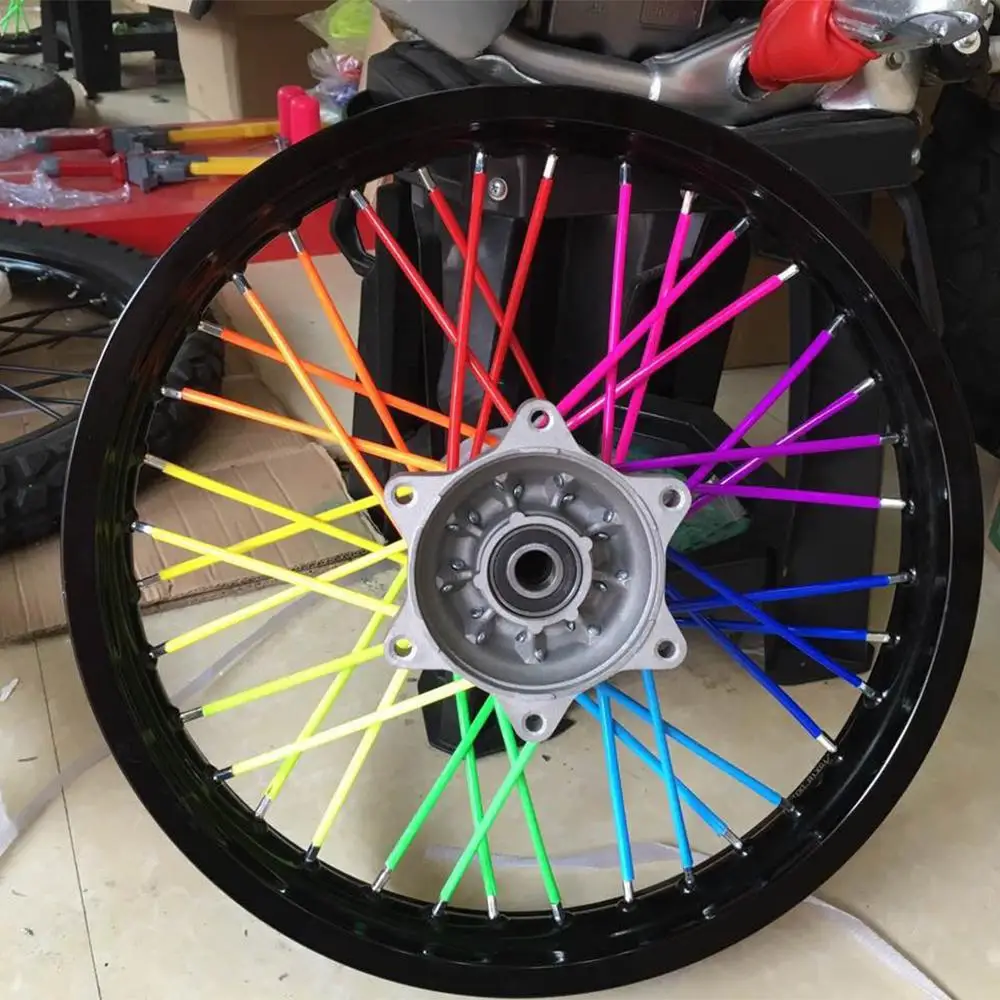 36pcs bicycle spoke holster tire decorative rim protective cover suitable for bicycles and motorcycles bicycle parts bicycle spokes