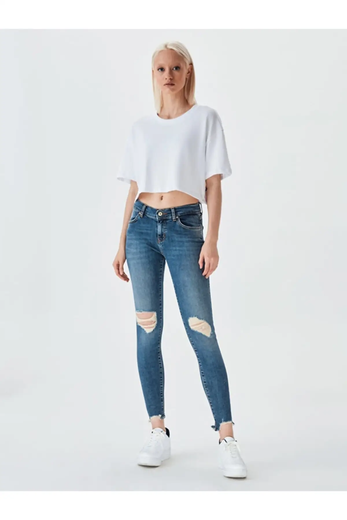 

Women's LONIA CUT MANU WASH PANTS 010095144014818