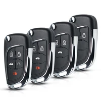 Keyyou ปุ่มกด2/3/4/5พับได้รีโมทอัจฉริยะ315MHz/433MHz ชิป ID46สำหรับ Chevrolet Cruze orland MALIBU Aveo Spark Sail 5