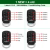 Multi-Frequency Remote Control Duplicator 280-868MHz Universal Garage Door Clone 433.92MHz 433.42MHz Gate Keyfob Transmitter 3