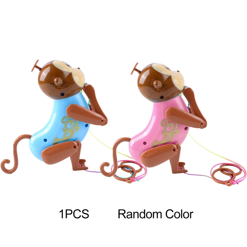 

Novelty Windup Toy Cartoon Climbing Rope Monkey Children Toy Winding Toy Plastic Figurine Christmas Gift Goody Bag Gift E65D