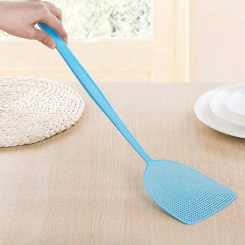 Manual Fly Swatter Home and Garden Swat Salt Gun to Kill Incept Pests Unbreakable Extended Household Glue Thickened Thick Long