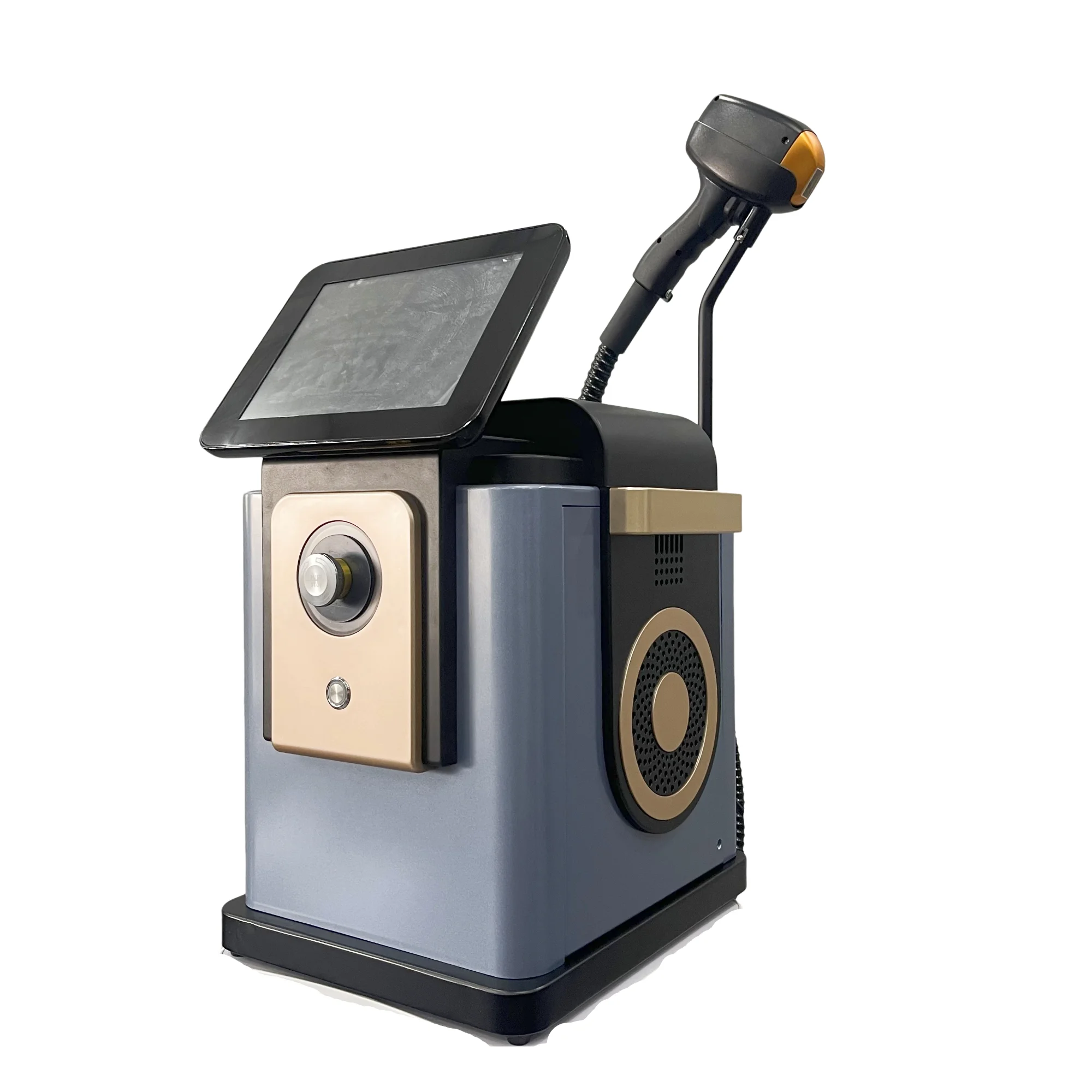 Black Swan Portable Professional 3 Wave Diode Ice Titanium Laser Body Hair Removal Machine 808NM Device 3000w