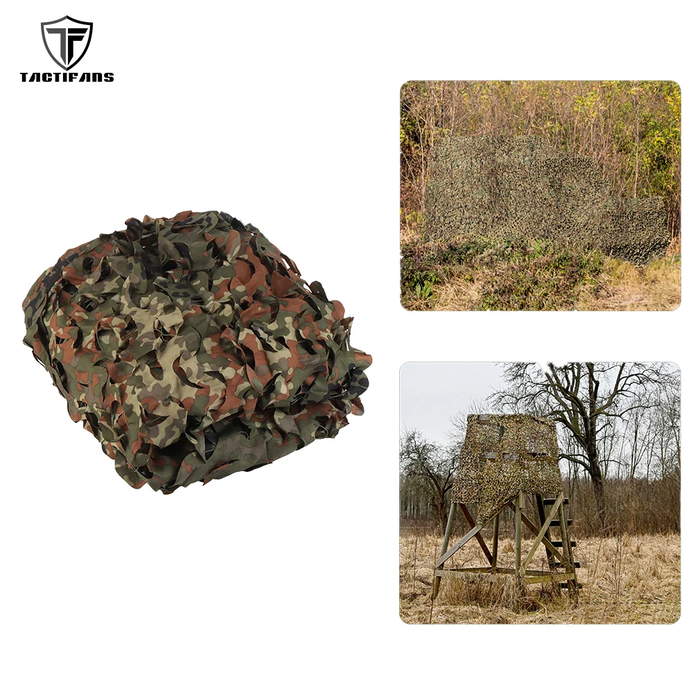 2M X 1.5M Tactical Camo Netting Camouflage Net Hunting Blind Cover Outdoor Sport Camp Tent Anti Ultraviolet Camping