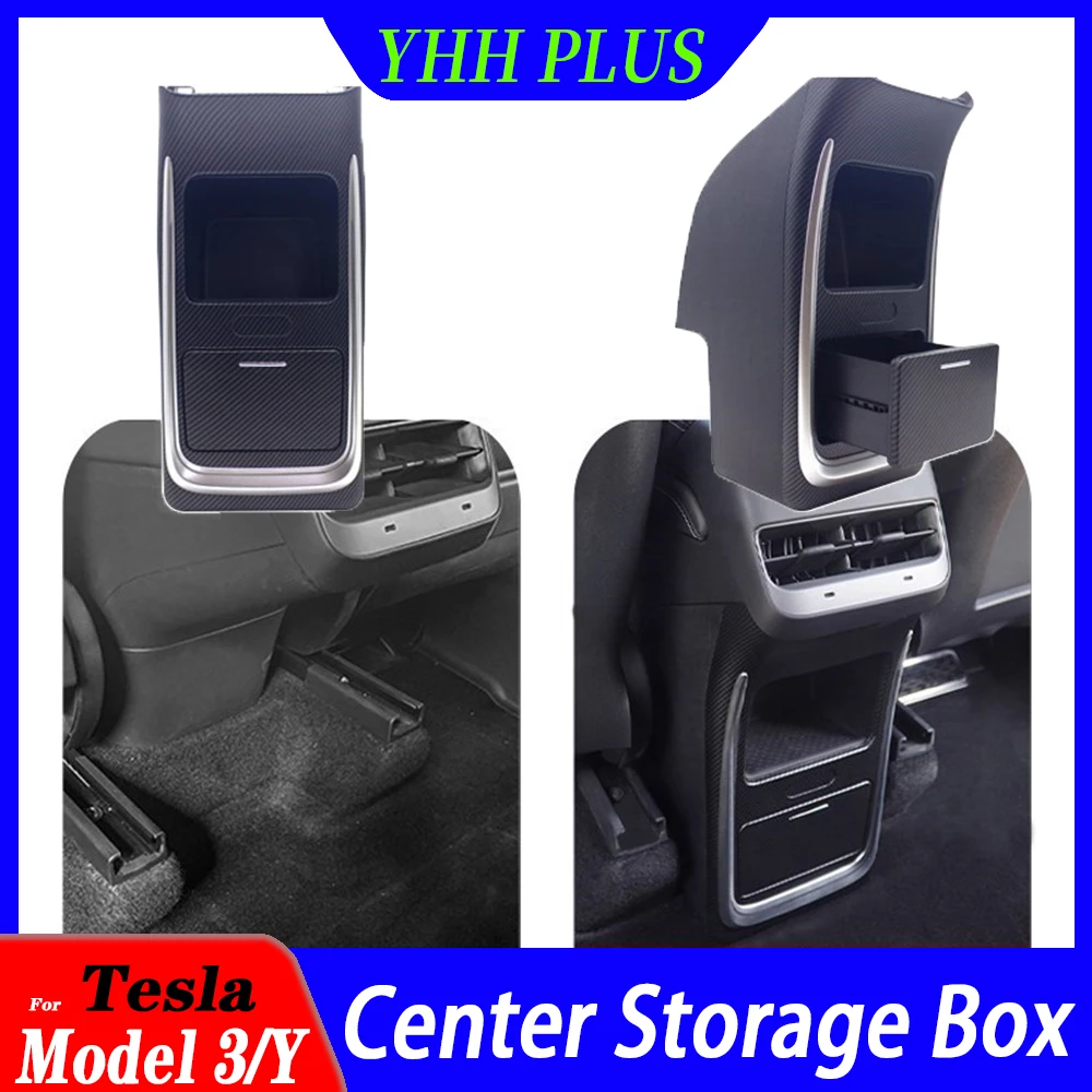 

ModelY Armrest Storage Box Organizer Case Center Box Organization For Tesla Model Y 2023 Accessories Car-style Car Exterio Parts