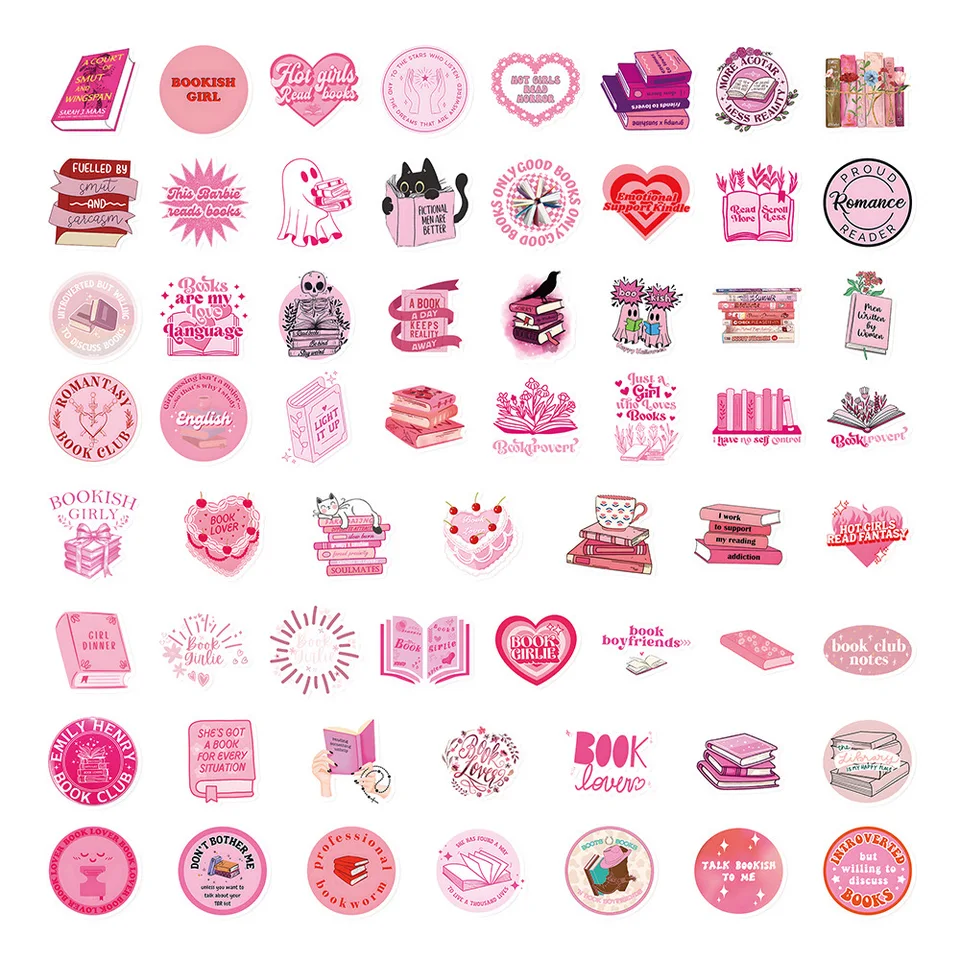 100 Adesivi Kawaii Carini Per Ragazze - Estetici, In Vinile Impermeabile Per Laptop, Scrapbooking, Kindle - 4