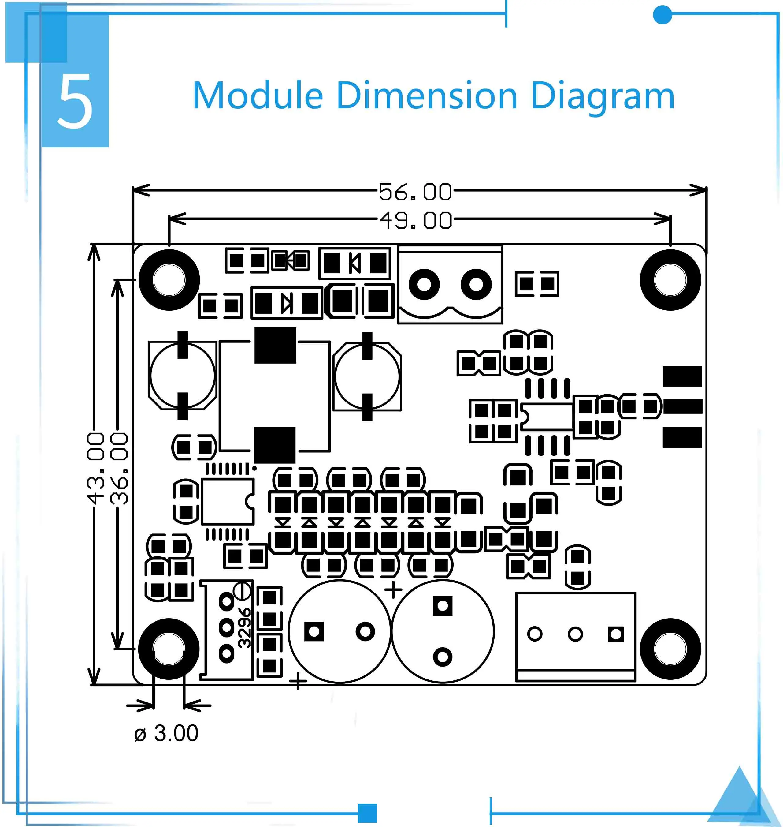 Photoelectric IV conversion amplifier module APD IV avalanche photodiode driving