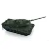 Gift Heng Long 1/16 Green 7.0 Plastic Leopard2A6 RC Tank 3889  360 Turret Rotating Smoke Effect Military Boy Toys TH17598-SMT7 5