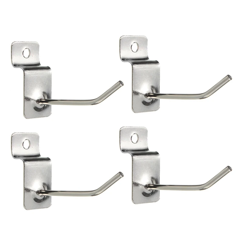 

ABSF 100 X Slatwall Single Hook Pin Shop Display Fitting Prong Hanger 50Mm