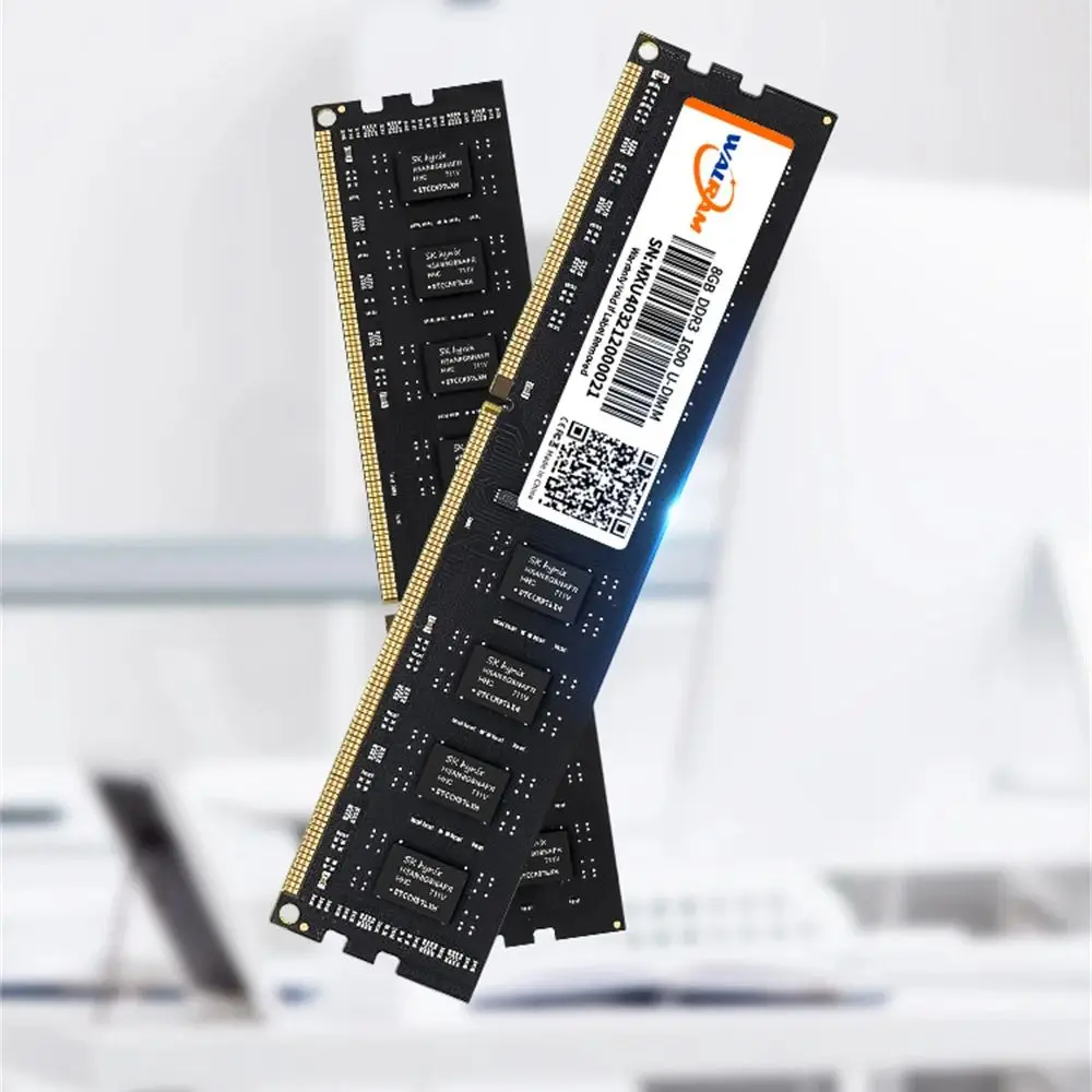 Walram 메모리 램, DDR3 8GB 16GB 3200 2666 2400 1333 1600 MHZ 240 핀 비 ECC UDIMM PC3-12800 PC 데스크탑 DDR4 컴퓨터 메모리 RAM