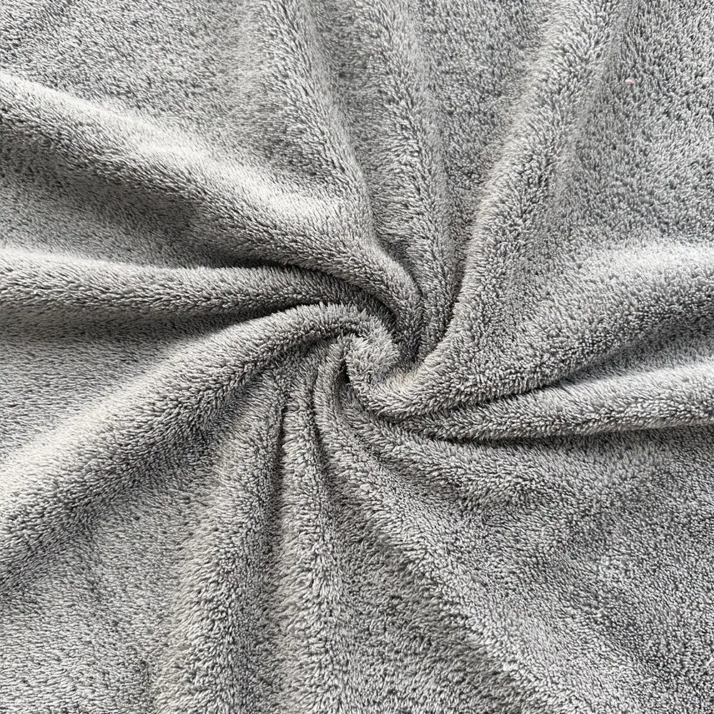 Baby Bathrobe Bath Towel 0-3Y Unisex Flannel Hooded Spa Robe Newborn Cover-Up