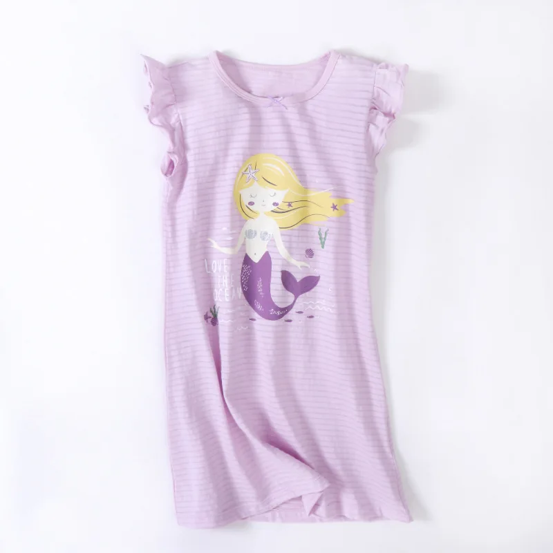 Comfortable Cotton Girls' Nightdress Home Wear Children's Pajamas, Many Styles To Choose From