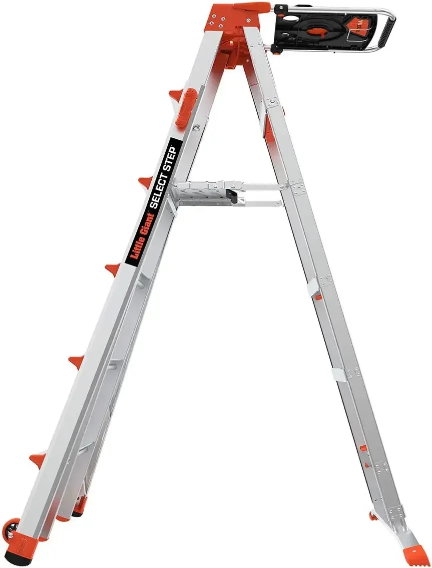 Little Giant Ladders, Select Step, 6-10 Foot, Stepladder, Aluminum, Type 1A, 300 Lbs Weight, 15109-001 4