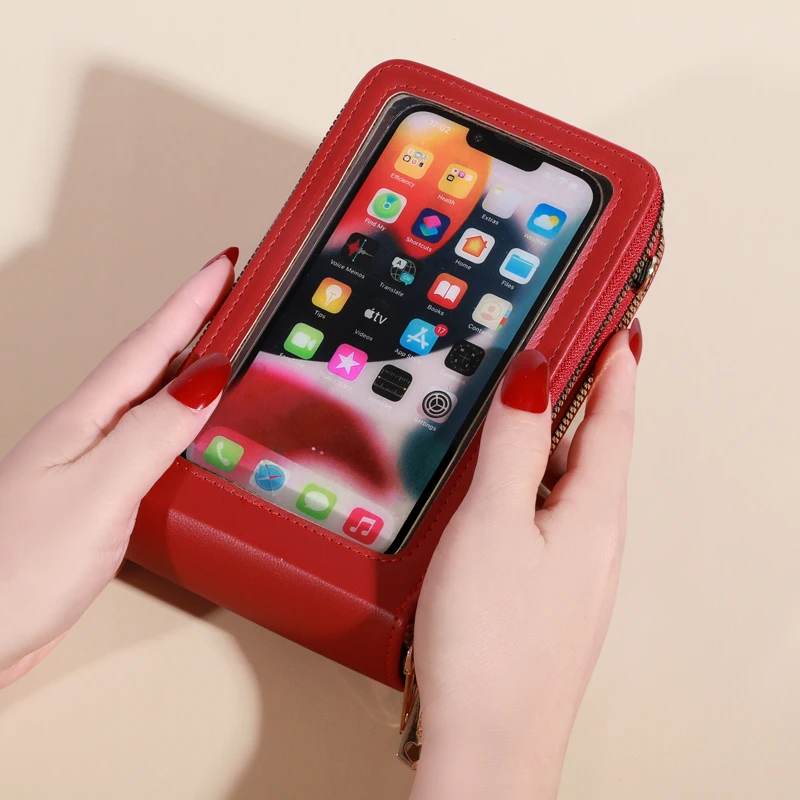Touch Screen Small Crossbody Shoulder Bag For Women
