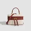 Fashion Box Women Handbags Designer Thick Canvas Shoulder Crossbody Bags Casual Spring and summer Small Purses 2024 bolso mujer 3