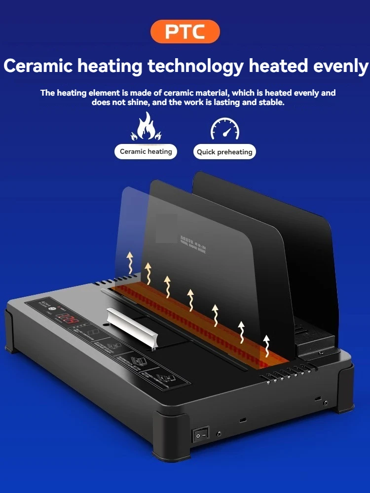 GD550 소형 무선 바인딩 기계, 핫멜트 입찰 문서 파일 계약 문서 바인딩 기계