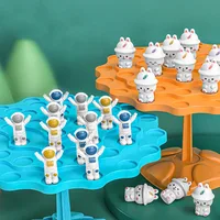 Montessori Math Toy Balancing Board Puzzle For Kids Frog Balance Tree Educational Parent-child Interaction Tabletop Game Toys 1