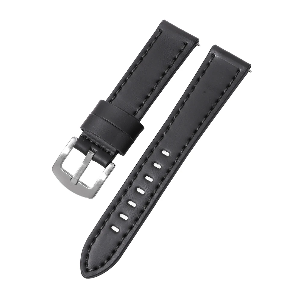 Vintage Brown Leather Watch Band
