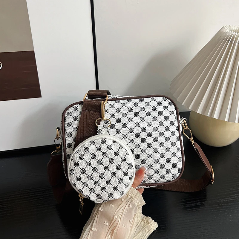 Casual Women's Shoulder Bag Simple And Trendy Texture,  With A Foreign Style Strap, Small Hanging Bag, Diagonal Crossbody Small