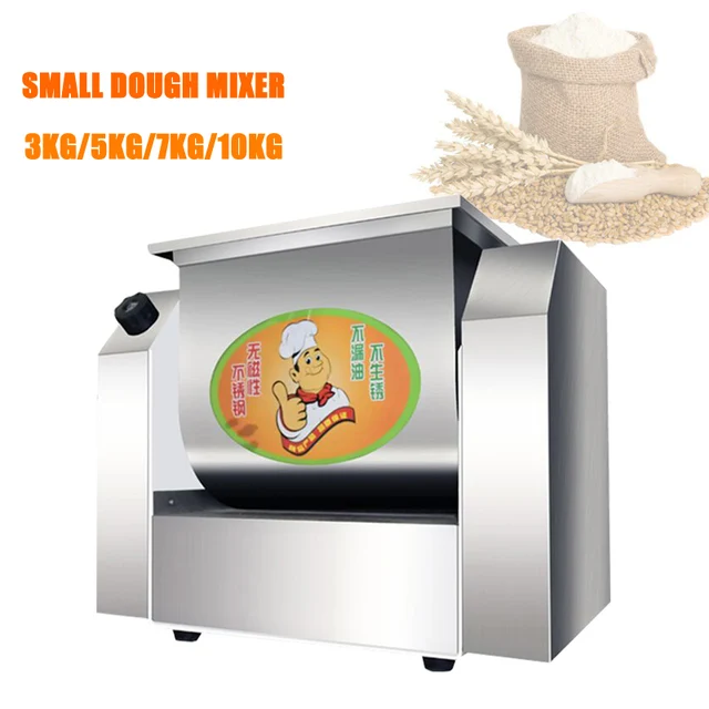 3kg 5kg 7kg Flour Dough Blender Mixer  Cake Dough Kneader Machine Commercial Bread Mixer Maker 1