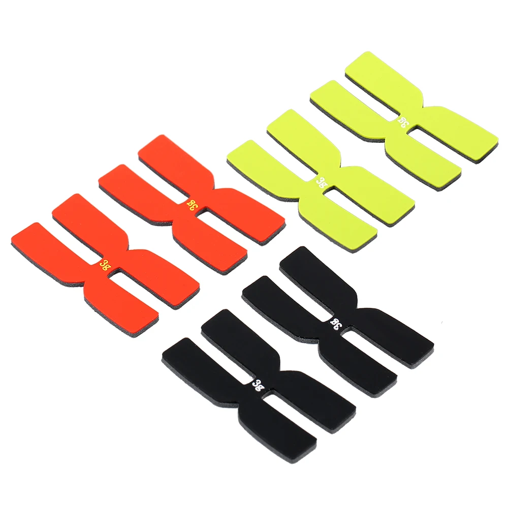 Tennis Accessories Tennis Racket Tape 6pcs 3g Tennis Racket Weight Balance Strips Tennis Badminton Racquet Sports Silicone Racquet Weight Balance Tapes