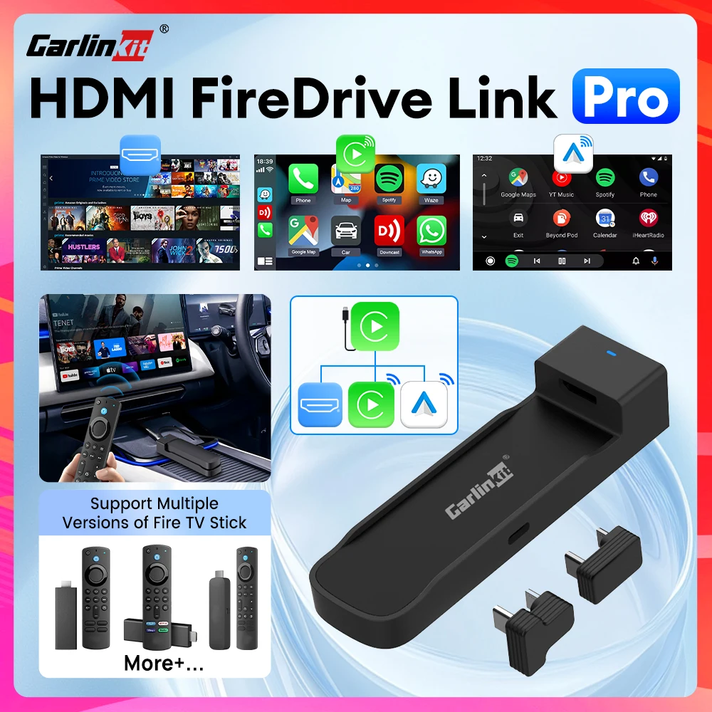 CarlinKit FireDrive リンクプロ Fire TV スティックサポート