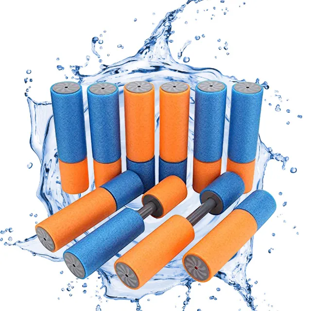 EVA Water Blaster 10pcs Foam Water Squirt Shooter Summer Beach Play Game Toys for Over 3 Years Old Kids Adults 2