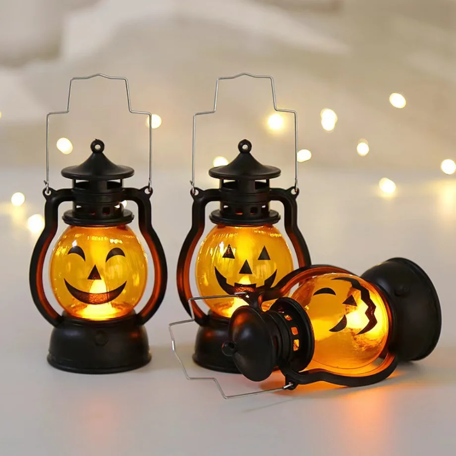 Creativity Candle Holders lantern for Table Retro Flameless Kerosene Lamp Desktop Candlestick Chandelier Christmas Home Decor - Image 2