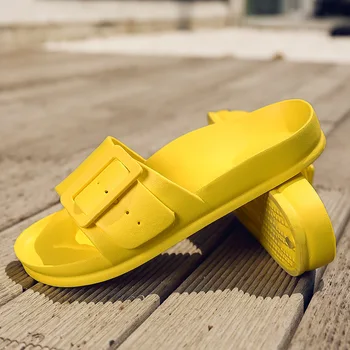 ⁦EVA Slippers Women's New Fashion Slippers Outside Flat with Casual Home Slipper Soft Sole Comfortable Sandals Women Ladies Shoes⁩ – תמונה ⁦2⁩