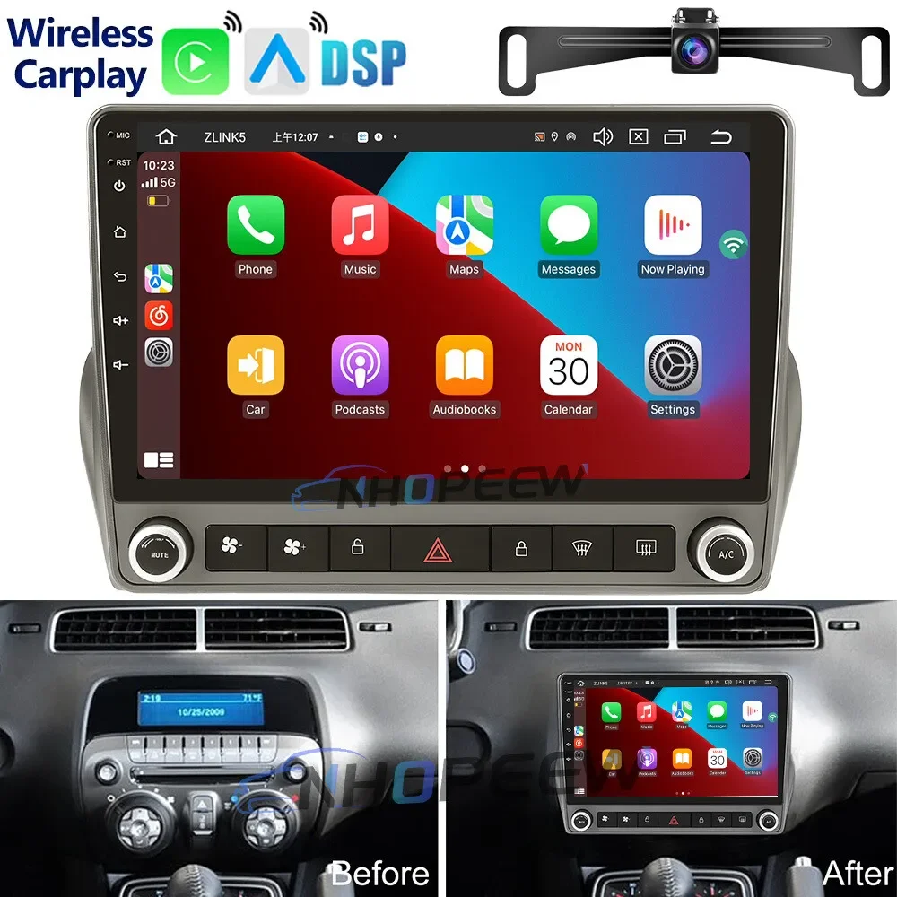 Android Car GPS Navigation System for Chevrolet Camaro