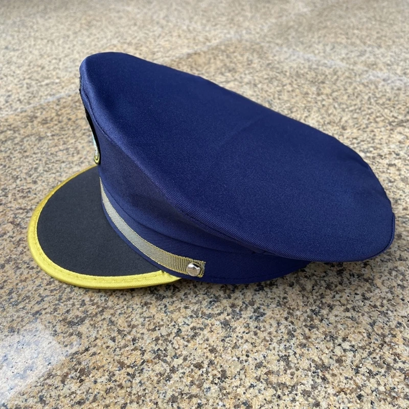 Gorra policía novedosa, sombrero disfraz juego rol para niños, sombreros para actuaciones actividades escolares