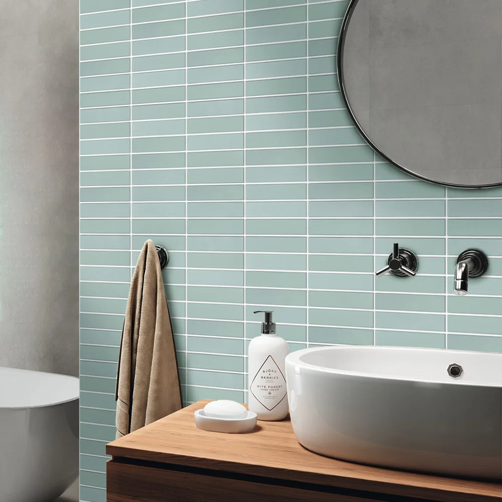 Adesivi Piastrelle PVC 36 Pezzi 10x10cm - Decorativi Impermeabili Per Cucina E Bagno - Foto 9