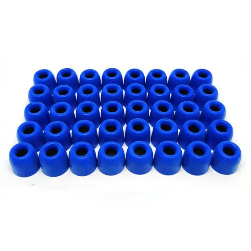 

T300 Headphone Yiscoelastic Foam Pad, Headphone Sponge Accessories,L M S Caliber 4mm, 20 Pairs Blue