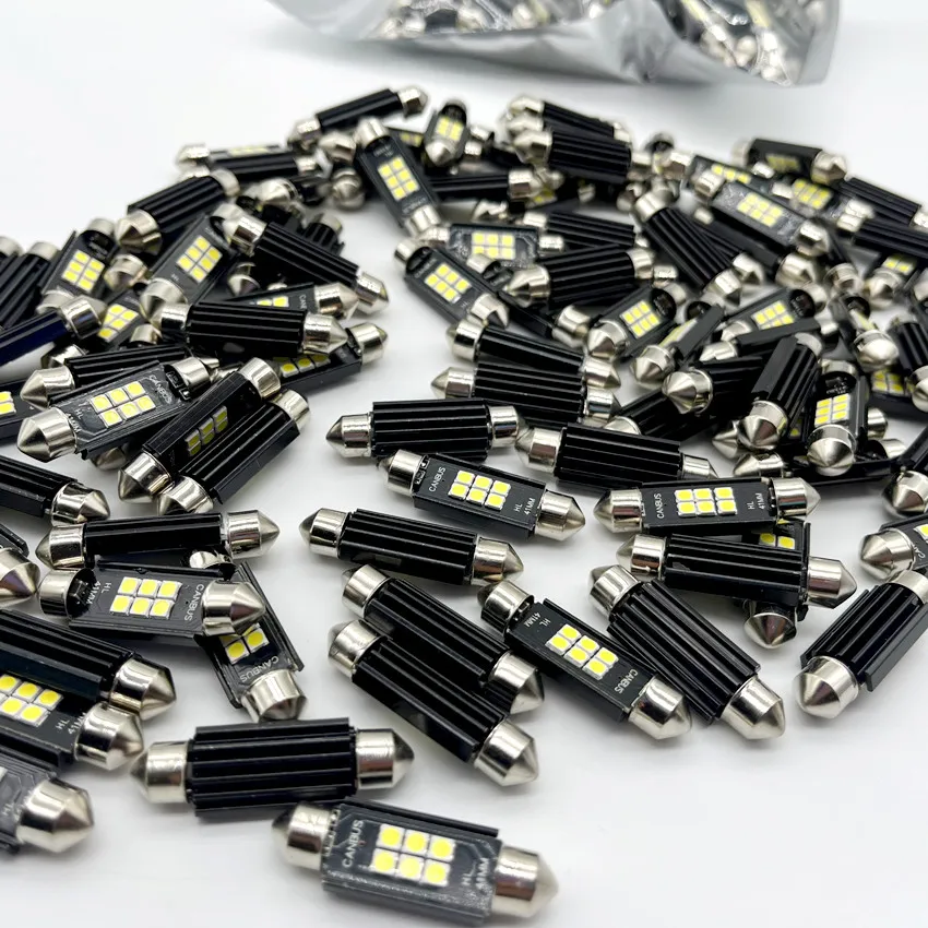 Festoon LED  Canbus ׸  LED Ʈ ȣ  4014 SMD, 31mm, 36mm, 39mm, 41mm, C5W, C10W, 