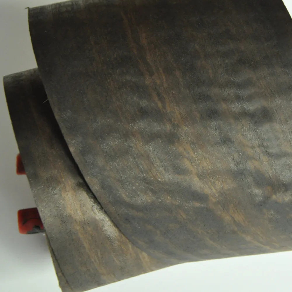 훈제 유칼립투스 천연 나무 베니어 바닥재 DIY 가구 천연 소재 문 피부 크기 250x15cm 수직 베니어