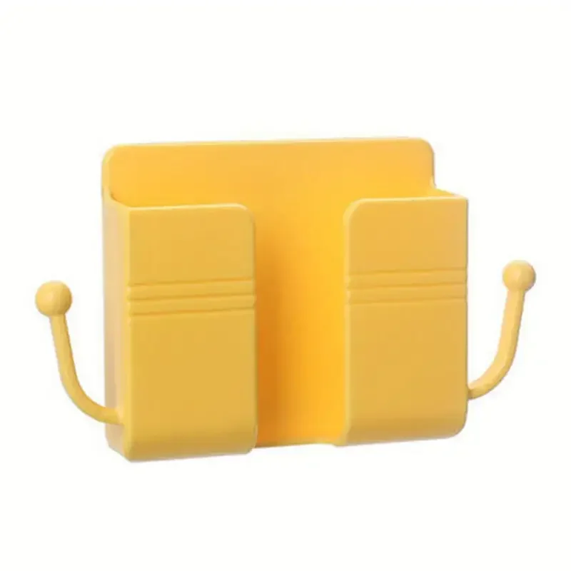 1 قطعة حامل هاتف لاصق على الحائط مع خطافات ، صندوق...